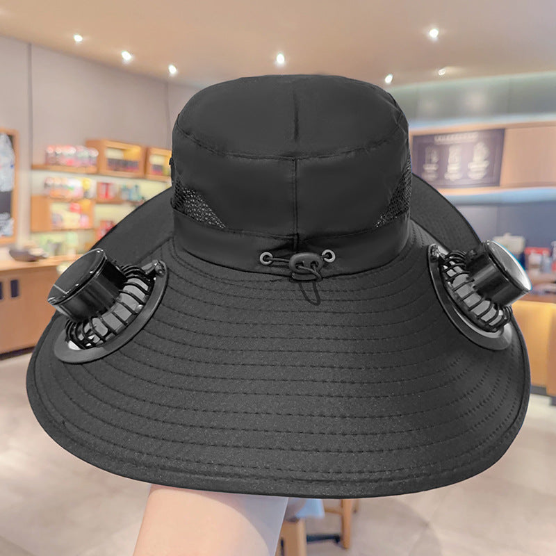 Solar Powered Fan Hat