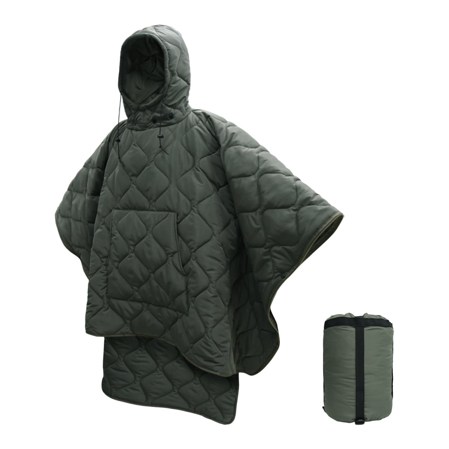 Camouflage Sleeping Bag Poncho
