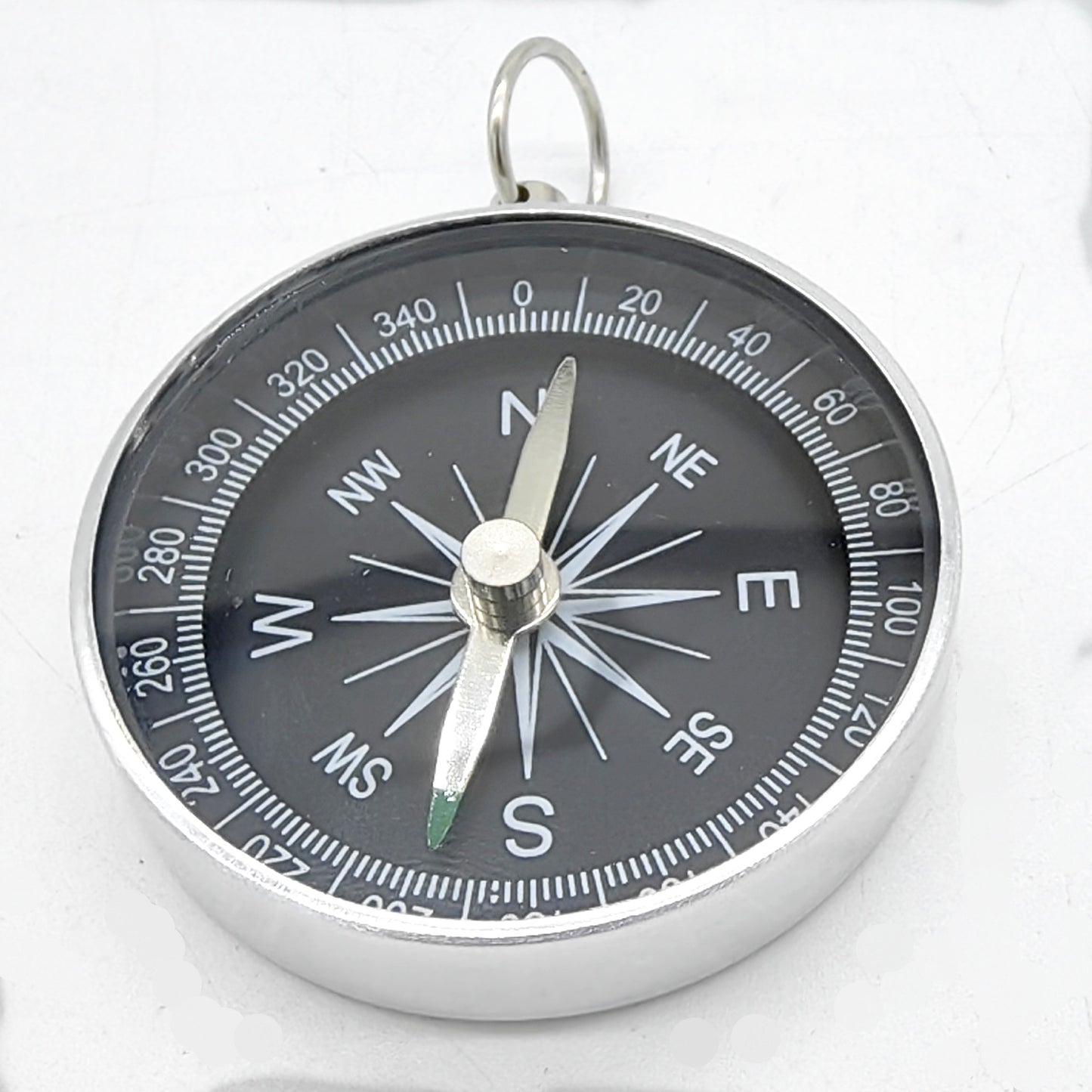 Portable Survival Keychain Compass