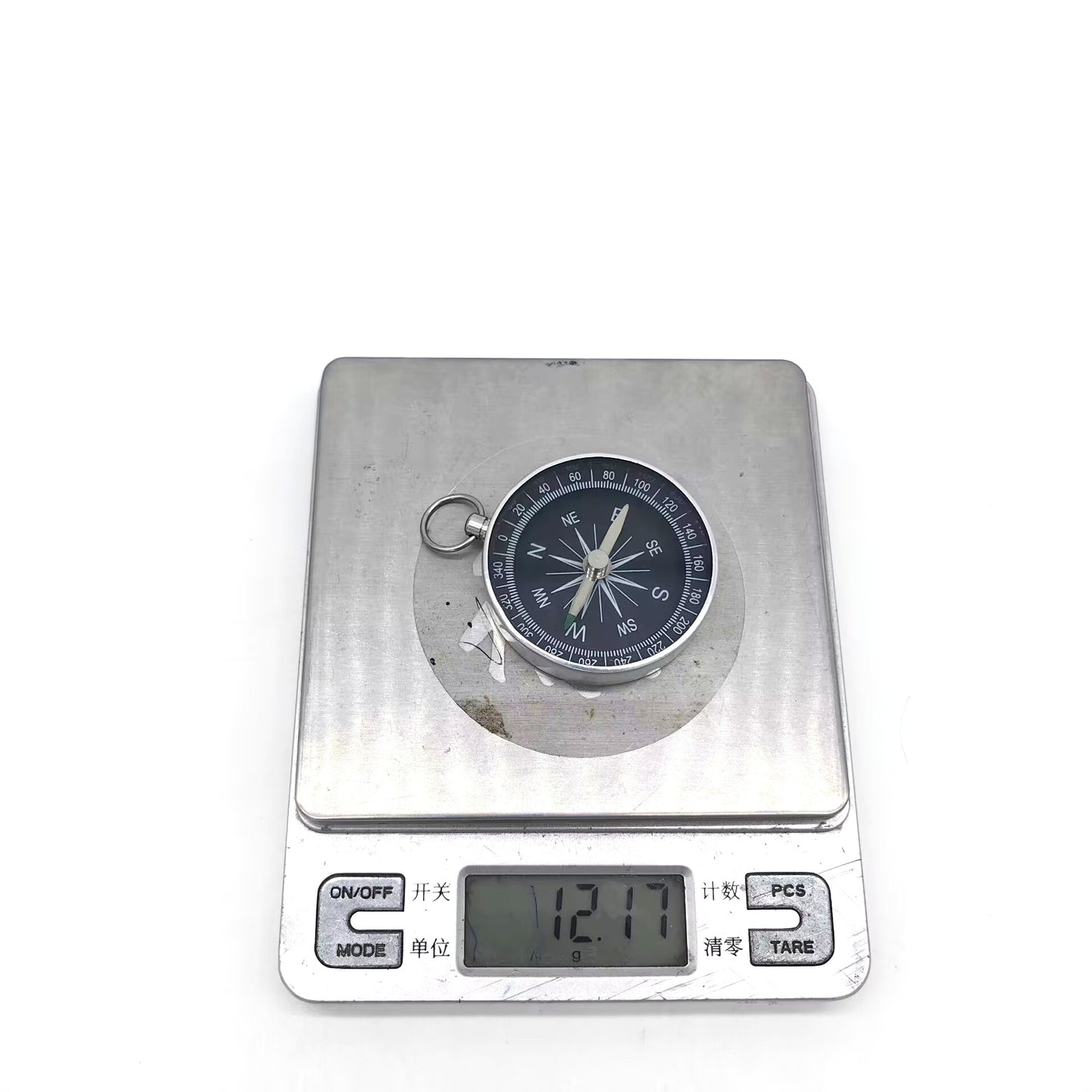 Portable Survival Keychain Compass