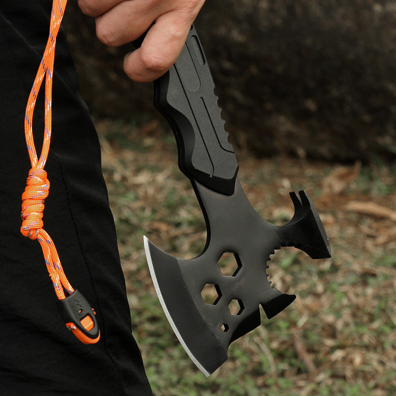 Multifunctional High Carbon Steel Axe