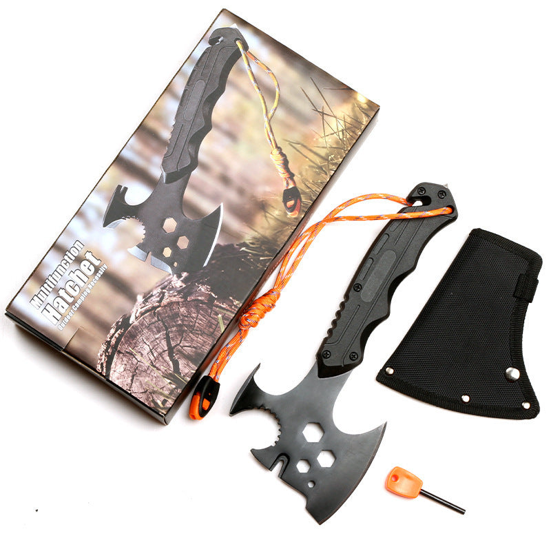 Multifunctional High Carbon Steel Axe