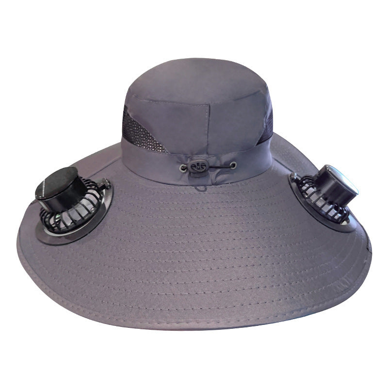Solar Powered Fan Hat