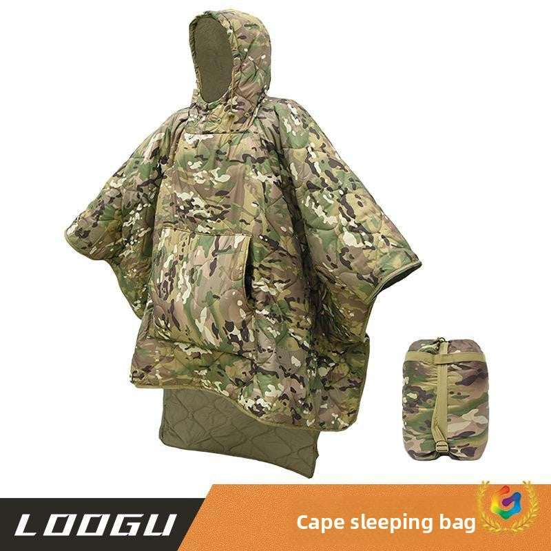Camouflage Sleeping Bag Poncho