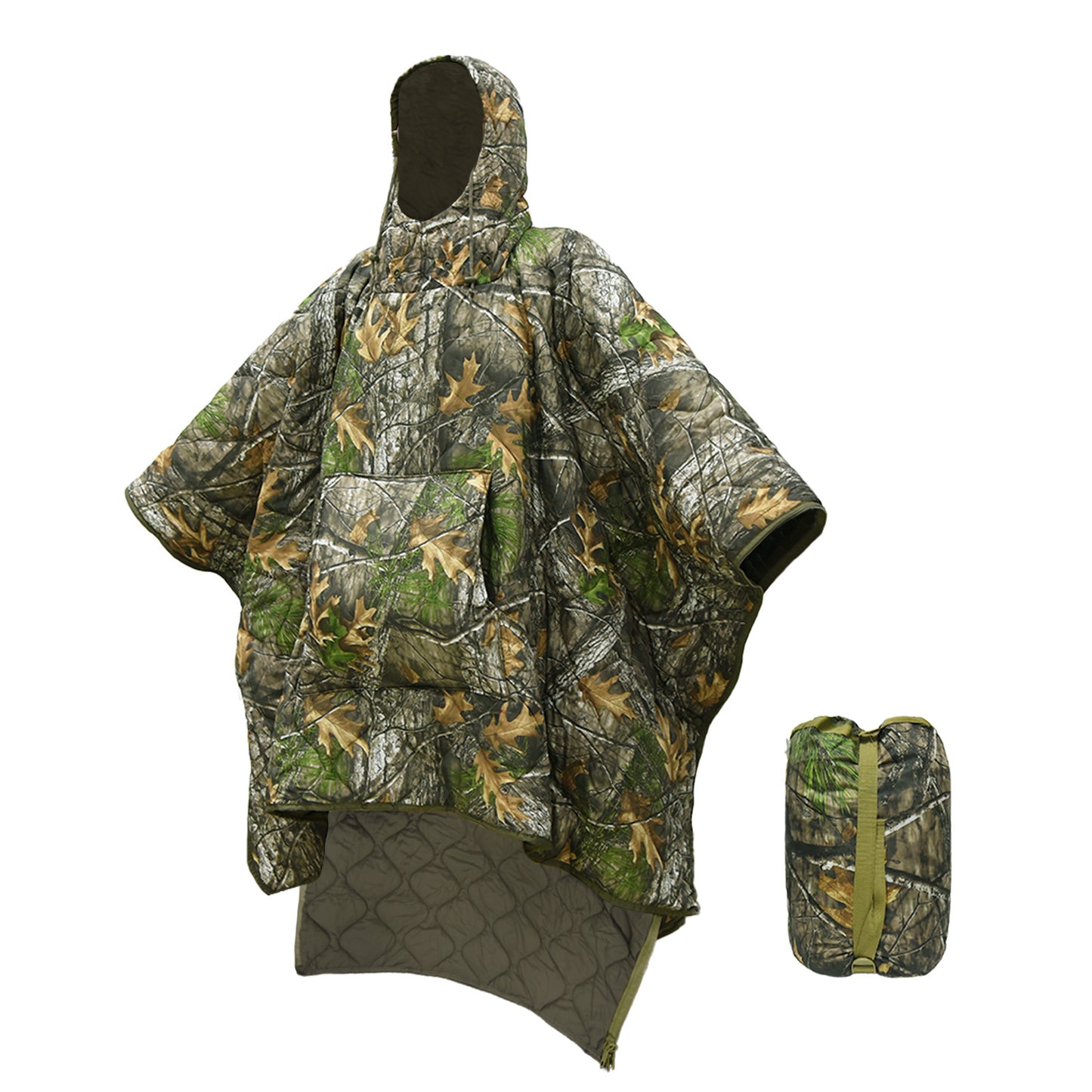 Camouflage Sleeping Bag Poncho
