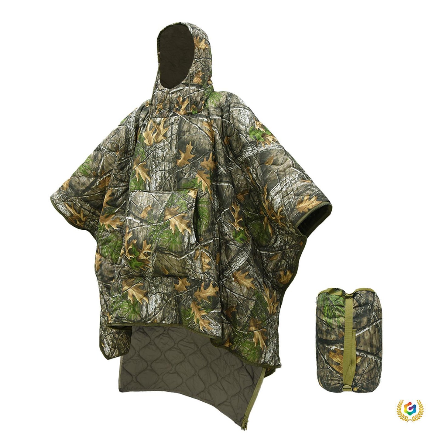 Camouflage Sleeping Bag Poncho