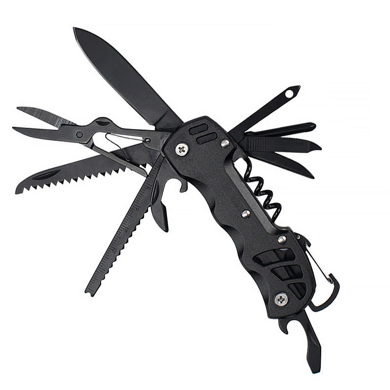 Swiss Army Style Multifunctional Camping Tool