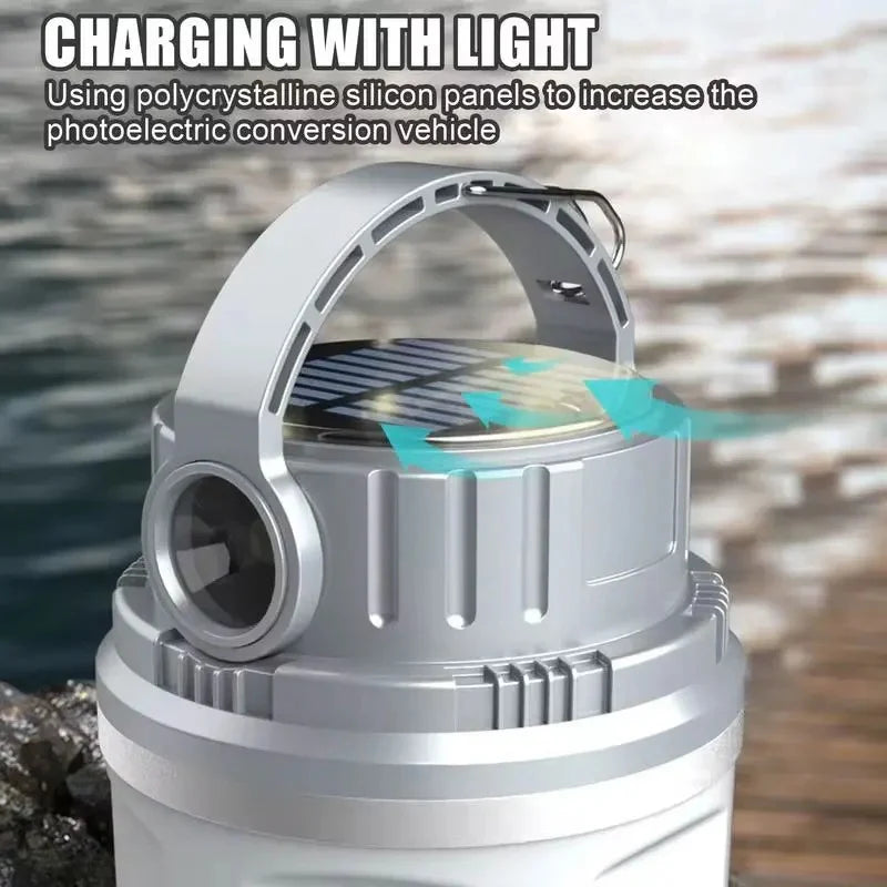 LED Adventure Light: Rechargeable Waterproof Portable